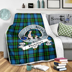 Scotstee Shop Tartan Plaid Blanket Fletcher Clan Badge Scottish Tartan Plaid Sherpa Blanket, Tartan Blanket, Plaid Blanket, Scottish Blanket, Gift Christmas Blanket, Christmas Blanket, Mother Day Gift, Father Day Gift