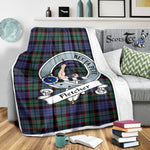 Scotstee Shop Tartan Plaid Blanket Fletcher Modern Clan Badge Scottish Tartan Plaid Sherpa Blanket, Tartan Blanket, Plaid Blanket, Scottish Blanket, Gift Christmas Blanket, Christmas Blanket, Mother Day Gift, Father Day Gift