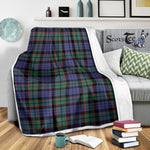 Scotstee Shop Tartan Plaid Blanket Fletcher Modern Scottish Tartan Plaid Sherpa Blanket