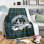 Scotstee Shop Tartan Plaid Blanket Fletcher Of Dunan Clan Badge Scottish Tartan Plaid Sherpa Blanket, Tartan Blanket, Plaid Blanket, Scottish Blanket, Gift Christmas Blanket, Christmas Blanket, Mother Day Gift, Father Day Gift