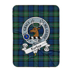 Scotstee Shop Tartan Plaid Blanket Forbes Ancient Clan Badge Scottish Tartan Plaid Sherpa Blanket, Tartan Blanket, Plaid Blanket, Scottish Blanket, Gift Christmas Blanket, Christmas Blanket, Mother Day Gift, Father Day Gift