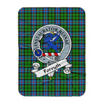 Scotstee Shop Tartan Plaid Blanket Forsyth Clan Badge Scottish Tartan Plaid Sherpa Blanket, Tartan Blanket, Plaid Blanket, Scottish Blanket, Gift Christmas Blanket, Christmas Blanket, Mother Day Gift, Father Day Gift