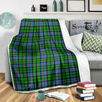 Scotstee Shop Tartan Plaid Blanket Forsyth Scottish Tartan Plaid Sherpa Blanket