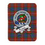 Scotstee Shop Tartan Plaid Blanket Fraser Ancient Clan Badge Scottish Tartan Plaid Sherpa Blanket, Tartan Blanket, Plaid Blanket, Scottish Blanket, Gift Christmas Blanket, Christmas Blanket, Mother Day Gift, Father Day Gift