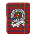 Scotstee Shop Tartan Plaid Blanket Fraser Clan Badge Scottish Tartan Plaid Sherpa Blanket, Tartan Blanket, Plaid Blanket, Scottish Blanket, Gift Christmas Blanket, Christmas Blanket, Mother Day Gift, Father Day Gift