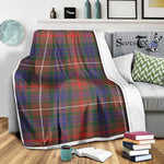Scotstee Shop Tartan Plaid Blanket Fraser Hunting Modern Scottish Tartan Plaid Sherpa Blanket