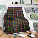 Scotstee Shop Tartan Plaid Blanket Fraser Hunting Scottish Tartan Plaid Sherpa Blanket