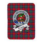 Scotstee Shop Tartan Plaid Blanket Fraser Of Altyre Clan Badge Scottish Tartan Plaid Sherpa Blanket, Tartan Blanket, Plaid Blanket, Scottish Blanket, Gift Christmas Blanket, Christmas Blanket, Mother Day Gift, Father Day Gift