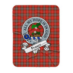 Scotstee Shop Tartan Plaid Blanket Fraser Weathered Clan Badge Scottish Tartan Plaid Sherpa Blanket, Tartan Blanket, Plaid Blanket, Scottish Blanket, Gift Christmas Blanket, Christmas Blanket, Mother Day Gift, Father Day Gift