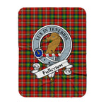 Scotstee Shop Tartan Plaid Blanket Fullerton Clan Badge Scottish Tartan Plaid Sherpa Blanket, Tartan Blanket, Plaid Blanket, Scottish Blanket, Gift Christmas Blanket, Christmas Blanket, Mother Day Gift, Father Day Gift