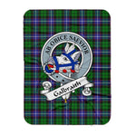 Scotstee Shop Tartan Plaid Blanket Galbraith Clan Badge Scottish Tartan Plaid Sherpa Blanket, Tartan Blanket, Plaid Blanket, Scottish Blanket, Gift Christmas Blanket, Christmas Blanket, Mother Day Gift, Father Day Gift