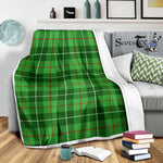 Scotstee Shop Tartan Plaid Blanket Galloway District Scottish Tartan Plaid Sherpa Blanket