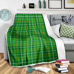 Scotstee Shop Tartan Plaid Blanket Galloway Hunting Scottish Tartan Plaid Sherpa Blanket