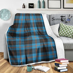 Scotstee Shop Tartan Plaid Blanket Garden Scottish Tartan Plaid Sherpa Blanket