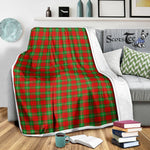 Scotstee Shop Tartan Plaid Blanket Gartshore Scottish Tartan Plaid Sherpa Blanket