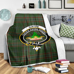 Scotstee Shop Tartan Plaid Blanket Gayre Clan Crest Badge Scottish Tartan Plaid Sherpa Blanket