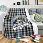 Scotstee Shop Tartan Plaid Blanket Gladstone Clan Badge Scottish Tartan Plaid Sherpa Blanket, Tartan Blanket, Plaid Blanket, Scottish Blanket, Gift Christmas Blanket, Christmas Blanket, Mother Day Gift, Father Day Gift