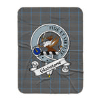 Scotstee Shop Tartan Plaid Blanket Gladstone Hunting Clan Badge Scottish Tartan Plaid Sherpa Blanket, Tartan Blanket, Plaid Blanket, Scottish Blanket, Gift Christmas Blanket, Christmas Blanket, Mother Day Gift, Father Day Gift