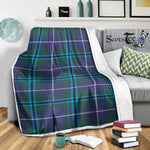 Scotstee Shop Tartan Plaid Blanket Glen Modern Scottish Tartan Plaid Sherpa Blanket