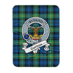 Scotstee Shop Tartan Plaid Blanket Gordon Ancient Clan Badge Scottish Tartan Plaid Sherpa Blanket, Tartan Blanket, Plaid Blanket, Scottish Blanket, Gift Christmas Blanket, Christmas Blanket, Mother Day Gift, Father Day Gift
