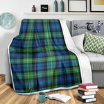 Scotstee Shop Tartan Plaid Blanket Gordon Ancient Scottish Tartan Plaid Sherpa Blanket