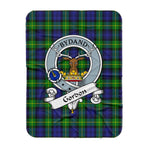 Scotstee Shop Tartan Plaid Blanket Gordon Modern Clan Badge Scottish Tartan Plaid Sherpa Blanket, Tartan Blanket, Plaid Blanket, Scottish Blanket, Gift Christmas Blanket, Christmas Blanket, Mother Day Gift, Father Day Gift