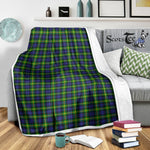 Scotstee Shop Tartan Plaid Blanket Gordon Scottish Tartan Plaid Sherpa Blanket