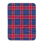 Scotstee Shop Tartan Plaid Blanket Graham Of Menteith Pink Scottish Tartan Plaid Sherpa Blanket