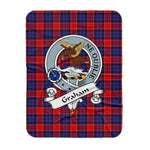 Scotstee Shop Tartan Plaid Blanket Graham Of Menteith Red Clan Badge Scottish Tartan Plaid Sherpa Blanket, Tartan Blanket, Plaid Blanket, Scottish Blanket, Gift Christmas Blanket, Christmas Blanket, Mother Day Gift, Father Day Gift