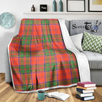 Scotstee Shop Tartan Plaid Blanket Grant Ancient Scottish Tartan Plaid Sherpa Blanket