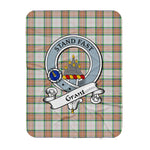 Scotstee Shop Tartan Plaid Blanket Grant Of Auchnarrow Clan Badge Scottish Tartan Plaid Sherpa Blanket, Tartan Blanket, Plaid Blanket, Scottish Blanket, Gift Christmas Blanket, Christmas Blanket, Mother Day Gift, Father Day Gift