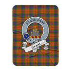 Scotstee Shop Tartan Plaid Blanket Grant Of Edinchat Clan Badge Scottish Tartan Plaid Sherpa Blanket, Tartan Blanket, Plaid Blanket, Scottish Blanket, Gift Christmas Blanket, Christmas Blanket, Mother Day Gift, Father Day Gift