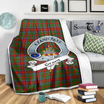 Scotstee Shop Tartan Plaid Blanket Grant Of Monymusk Clan Badge Scottish Tartan Plaid Sherpa Blanket, Tartan Blanket, Plaid Blanket, Scottish Blanket, Gift Christmas Blanket, Christmas Blanket, Mother Day Gift, Father Day Gift