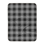 Scotstee Shop Tartan Plaid Blanket Grey Douglas Scottish Tartan Plaid Sherpa Blanket