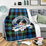 Scotstee Shop Tartan Plaid Blanket Guthrie Ancient Clan Badge Scottish Tartan Plaid Sherpa Blanket, Tartan Blanket, Plaid Blanket, Scottish Blanket, Gift Christmas Blanket, Christmas Blanket, Mother Day Gift, Father Day Gift