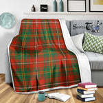 Scotstee Shop Tartan Plaid Blanket Hay Ancient Scottish Tartan Plaid Sherpa Blanket