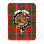 Scotstee Shop Tartan Plaid Blanket Hay Modern Clan Crest Badge Scottish Tartan Plaid Sherpa Blanket