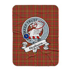 Scotstee Shop Tartan Plaid Blanket Hepburn Modern Clan Badge Scottish Tartan Plaid Sherpa Blanket, Tartan Blanket, Plaid Blanket, Scottish Blanket, Gift Christmas Blanket, Christmas Blanket, Mother Day Gift, Father Day Gift
