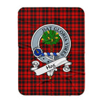 Scotstee Shop Tartan Plaid Blanket Hog Clan Badge Scottish Tartan Plaid Sherpa Blanket, Tartan Blanket, Plaid Blanket, Scottish Blanket, Gift Christmas Blanket, Christmas Blanket, Mother Day Gift, Father Day Gift