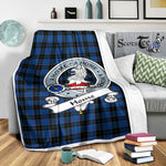 Scotstee Shop Tartan Plaid Blanket Home Hume Clan Badge Scottish Tartan Plaid Sherpa Blanket, Tartan Blanket, Plaid Blanket, Scottish Blanket, Gift Christmas Blanket, Christmas Blanket, Mother Day Gift, Father Day Gift