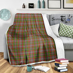 Scotstee Shop Tartan Plaid Blanket Hunter 1819 Scottish Tartan Plaid Sherpa Blanket
