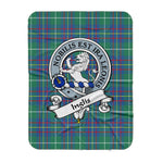 Scotstee Shop Tartan Plaid Blanket Inglis Ancient Clan Badge Scottish Tartan Plaid Sherpa Blanket, Tartan Blanket, Plaid Blanket, Scottish Blanket, Gift Christmas Blanket, Christmas Blanket, Mother Day Gift, Father Day Gift