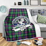Scotstee Shop Tartan Plaid Blanket Inglis Clan Badge Scottish Tartan Plaid Sherpa Blanket, Tartan Blanket, Plaid Blanket, Scottish Blanket, Gift Christmas Blanket, Christmas Blanket, Mother Day Gift, Father Day Gift