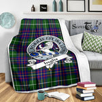 Scotstee Shop Tartan Plaid Blanket Inglis Modern Clan Badge Scottish Tartan Plaid Sherpa Blanket, Tartan Blanket, Plaid Blanket, Scottish Blanket, Gift Christmas Blanket, Christmas Blanket, Mother Day Gift, Father Day Gift