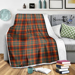Scotstee Shop Tartan Plaid Blanket Innes Ancient Scottish Tartan Plaid Sherpa Blanket