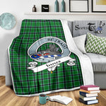 Scotstee Shop Tartan Plaid Blanket Innes Hunting Clan Badge Scottish Tartan Plaid Sherpa Blanket, Tartan Blanket, Plaid Blanket, Scottish Blanket, Gift Christmas Blanket, Christmas Blanket, Mother Day Gift, Father Day Gift