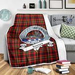 Scotstee Shop Tartan Plaid Blanket Innes Of Moray Clan Badge Scottish Tartan Plaid Sherpa Blanket, Tartan Blanket, Plaid Blanket, Scottish Blanket, Gift Christmas Blanket, Christmas Blanket, Mother Day Gift, Father Day Gift