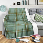 Scotstee Shop Tartan Plaid Blanket Kelly Scottish Tartan Plaid Sherpa Blanket