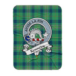 Scotstee Shop Tartan Plaid Blanket Kennedy Ancient Clan Badge Scottish Tartan Plaid Sherpa Blanket, Tartan Blanket, Plaid Blanket, Scottish Blanket, Gift Christmas Blanket, Christmas Blanket, Mother Day Gift, Father Day Gift