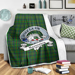 Scotstee Shop Tartan Plaid Blanket Kennedy Clan Badge Scottish Tartan Plaid Sherpa Blanket, Tartan Blanket, Plaid Blanket, Scottish Blanket, Gift Christmas Blanket, Christmas Blanket, Mother Day Gift, Father Day Gift